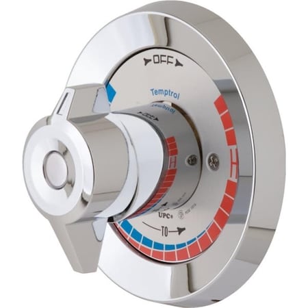 Symmons 2.1 in. Temptrol II Trim, Polished Chrome SY297339